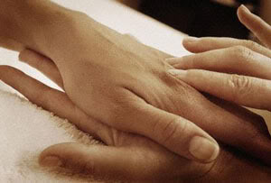 Massaging Her Hand 2000